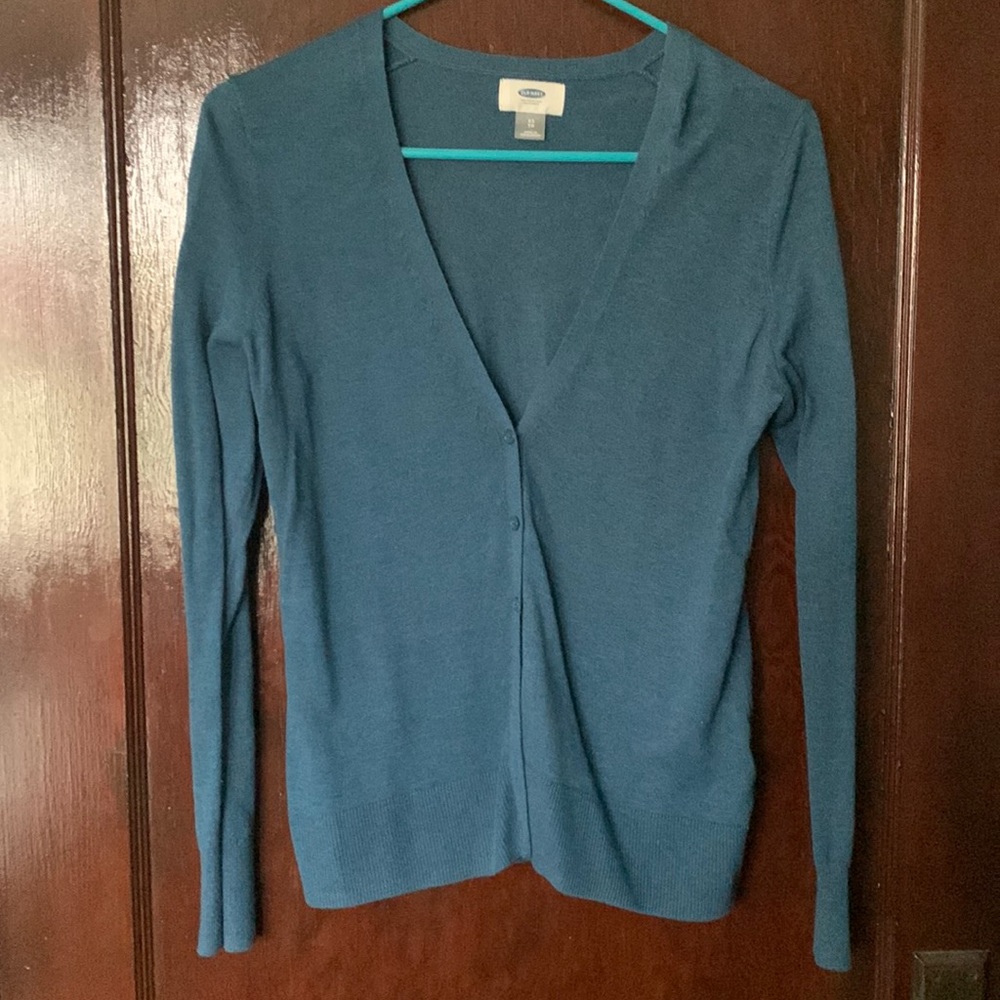 Teal Cardigan
